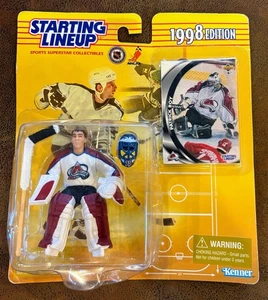 Starting Lineup 1998 Patrick Roy NHL Colorado Avalanche - Picture 1 of 2