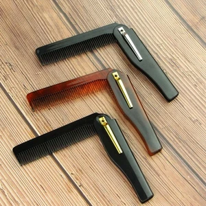 4 Piezas Peine Plegable Portátil Viaje Cepillo de Pelo Hombre Miss Bolsillo Peines - Imagen 1 de 12
