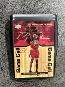 Michael Jordan 1998-99 Upper Deck Game Call #MJ5 EX+ Recording Not Tested - Picture 1 of 2