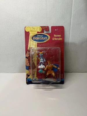 Figura de acción de juguete vintage 1997 Mattel Disney Hércules - HERMES & HERCULES ¡NUEVA!! Foto 1 de 3