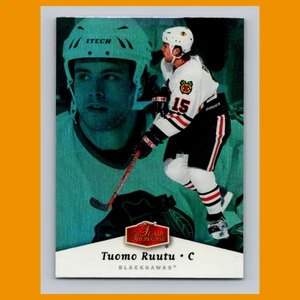 Tarjeta de hockey Tuomo Ruutu #25 2006 Flair Showcase Chicago Blackhawks NHL CASI NUEVA - Imagen 1 de 3