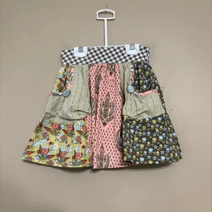 Matilda Jane Girls Serendipity Calico Gabbi Skirt Floral with Pockets Size 6 - Picture 1 of 9