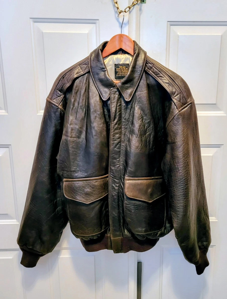 Avirex A2 Flight Jacket In Men'S Coats & Jackets for sale - eBay