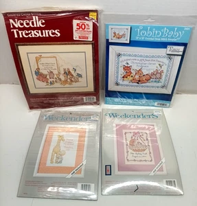 Needle Treasures Beatrix Potter Tobin Weekenders KREUZSTICH GEBURTSPROBEN NEU - Bild 1 von 6