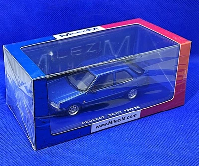 PEUGEOT 309 GTI16 GTI 16 1/43 BLEUE MILEZIM BY SPARK - Photo 1/4