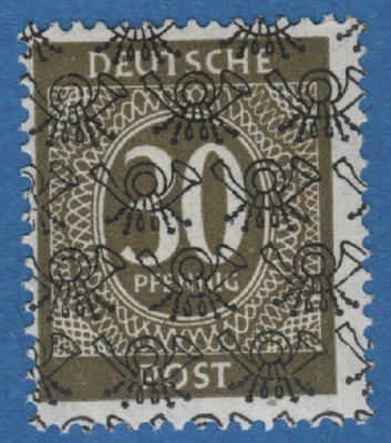 BIZONE A.A.S. - ALIIERTE BESETZUNG Y & T N° 20 M**/ Mi. 63 II** ALLEMAGNE. - Photo 1/2