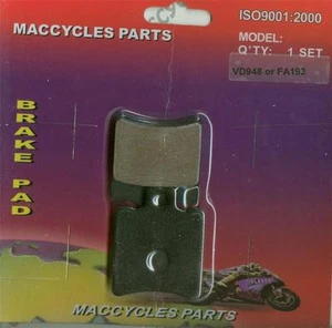 Piaggio Vespa Disc Brake Pads Zip 50 Electrico 2002 Front (1 set) - Picture 1 of 1