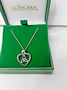 "Celtic Knot" Heart Pendant Necklace