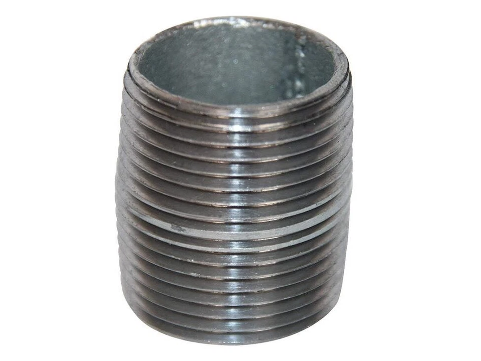 Topázio 6451 1/2 x bicos de conduíte close galvanizados 100 peças - Imagem 1 de 1