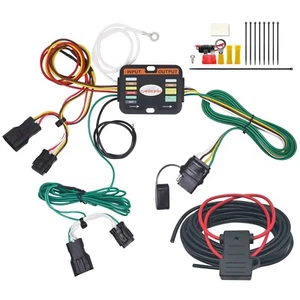 Vehicle T-connector 4 Way Flat Trailer Wiring Harness f 2010-2018 Hyundai Tucson - Picture 1 of 8