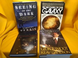 Cosmic Habitat Discovery Galaxy Seeing in Dark Wrinkles in Time 4 book lot HCDJ - Picture 1 of 14