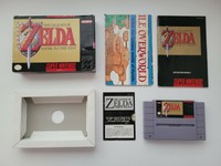 Legend of Zelda Super Nintendo SNES Complete In Box CIB Map Manual Hint Book