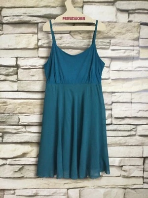 cocon.commerz PRIVATSACHEN STOLZIER Spagettikleid aus PFLANZSTRICK petrol Gr. 2 - Bild 1 von 4