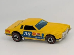 Vintage Hot Wheels Redline Chevy Monte Carlo Stocker Stock Car Yellow #38 - Picture 1 of 8