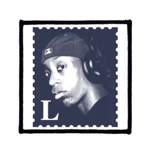 Parche Estampado Cuadrado - Estampilla Grande L Arte Hip Hop Cosida Insignia en 3 Tamaños - Imagen 1 de 1