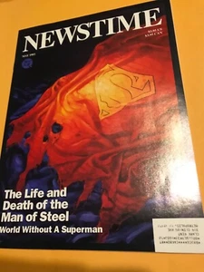 NEWSTIME (Death of Superman) Sammlermagazin: DC Comics 1993 One-Shot, NM- - Bild 1 von 11