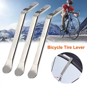 Juego de herramientas de cambio de hierro cuchara de neumático de palanca de neumáticos de bicicleta premium de 3 piezas - Imagen 1 de 13