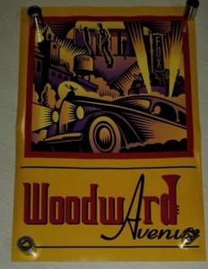 200th Anniversary Woodward Ave Avenue Detroit Michigan Poster Art Print 16 x 24 - Picture 1 of 1