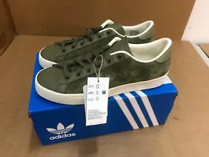 adidas Rod Laver Focus Olive Style H02188 Size 6.5 - Picture 1 of 8