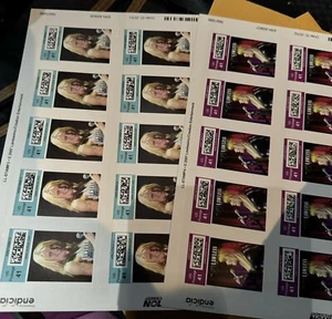 Xena Briefmarken / Creation Entertainment / In Concert - Lucy Lawless - Bild 1 von 2