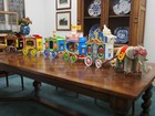 STEIFF "GOLDEN AGE OF CIRCUS" WAGON TRAIN:  VINTAGE, UNUSED LIMITED EDITION SET