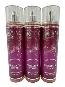 Bath & Body Works LOT of 3 Prismatic Stars Fine Fragrance Mist Spray 8 oz - Picture 1 of 2