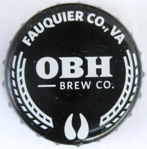OBH, OLD BUST HEAD BREW Beer CROWN used Bottle CAP Fauquier, Warrenton, VIRGINIA - Picture 1 of 1