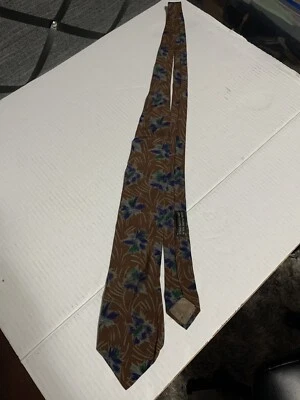 Corbata GIORGIO ARMANI CORBATA 100% SEDA, ITALIA, floral, corbata de lujo Foto 1 de 4