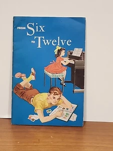 Folleto infantil ilustrado de seguro John Hancock 1950 de seis a doce - Imagen 1 de 7