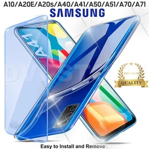COVER CUSTODIA PER SAMSUNG A10 A40 A50 A51 A20E A30s A21 A70 A71 PELLICOLA VETRO - Foto 1 di 9