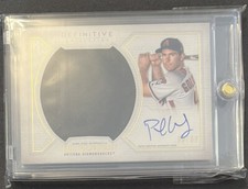 2019 Topps Definitive Collection Base Relic /50 Paul Goldschmidt Autograph Auto