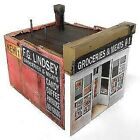 Downtown Deco 2024 N Scale Lindsey's Grocery Cast-Hydrocal Kit