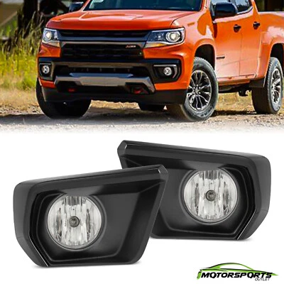 For 2021-2022 Chevy Colorado Bumper Driving Fog Lights+Switch Pair Full Set - Image 1 of 4