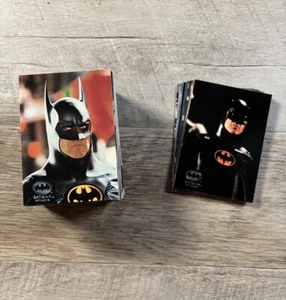 Topps Stadium Club 1992 "Batman Returns" set completo (set di 100 carte e A-J) - Foto 1 di 3