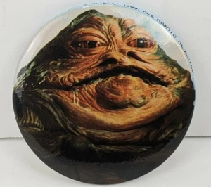 Vintage Lucas Films 1983 Jabba The Hutt Button Pin Collectible Adam Joseph... - Picture 1 of 4