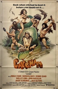 CAVEMAN Original One Sheet Movie Poster - 1981 - RINGO STARR - Picture 1 of 10