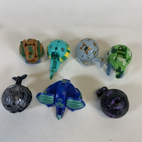 Bakugan Lot Of 7 Battle bots- As Pictured Cover