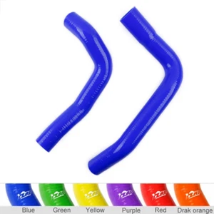 Kit de mangueras refrigerante radiador silicona azul para 72-88 CHEVY BLOQUE PEQUEÑO CAMARO SBC - Imagen 1 de 12