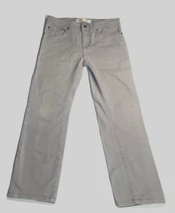 Jeans Levi Strauss 510 Boy's or Girls Sz 31x24 Gray Skinny Red Tag Zipper Front - Picture 1 of 9