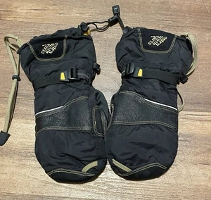 Eastern Mountain Sports EMS Primaloft Black Mittens Medium Men's Nice! Warm! - Picture 1 of 5