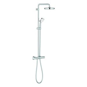 GROHE Duschsystem TEMPESTA C 210 Brauseset Thermostat Kopfbrause Duschset chrom - Bild 1 von 9