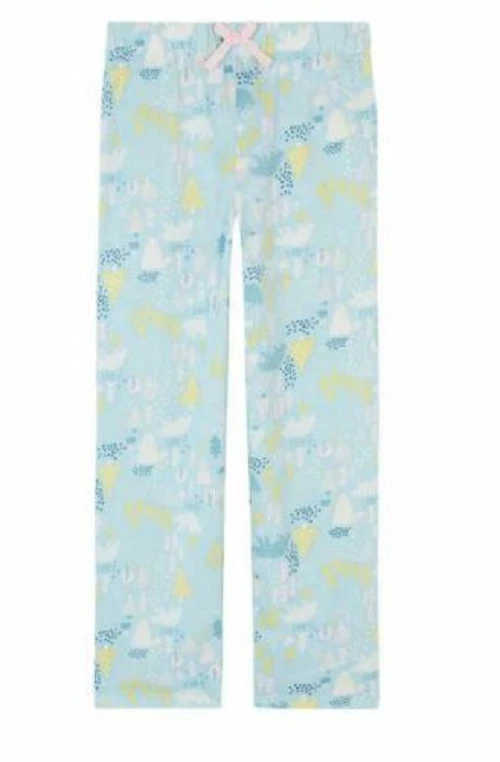 Eddie Bauer Girls Pajama Pants Pink, Blue, S(7-8) NWOT - Image 1 of 1