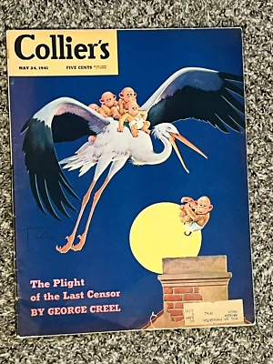 1941 Colliers May 24 - Billy Conn Boxing; Army's Black soldiers;Surgeons England - Image 1 of 2