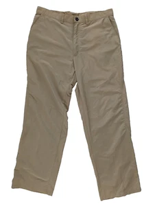 Patagonia Sol Patrol Tan Khaki Pants Nylon Size 35 x 30 Lightweight Style 56261 - Picture 1 of 9