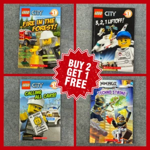 LEGO Early Readers Paperback CHOOSE Your TITLES Save Post Buy 2 Get 1 FREE❤ - Picture 1 of 69