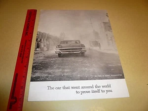 Folleto de Ford ""La vuelta al mundo"" 1958 - vintage - Imagen 1 de 4