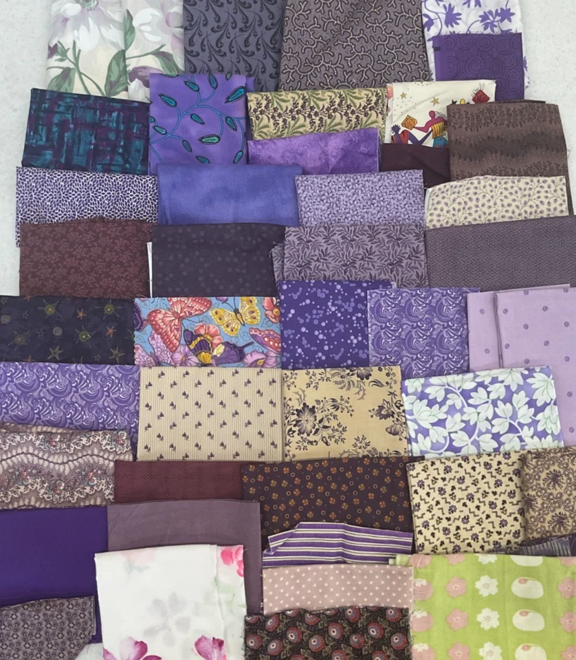 COTTON SCRAP BAG #255 - PURPLE - Image 1 of 1