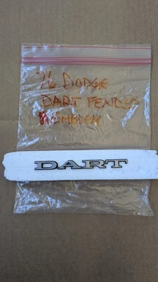 1976 DODGE DART КРЫЛО ЭМБЛЕМА OEM - Изображение 1 из 4