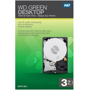 WD Green Desktop 3TB SATA 6,0 GB/s 3,5 Zoll / Interne Desktop Festplatte Retai.. - Bild 1 von 1