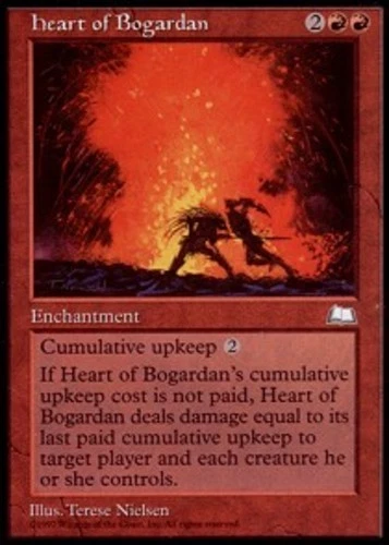 Heart of Bogardan - Weatherlight # MTG Magic The Gathering - Image 1 of 1